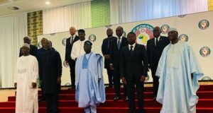 Just In: ECOWAS Leaders In A Meeting At Aso Rock Over Niger Crises