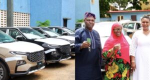 Jubilation as Lagos govt presents official vehicles to permanent secretaries