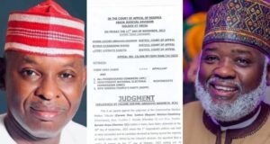 Confusion As Appeal Court’s Certified True Copy Of Judgment Affirms Kano Governor’s Election