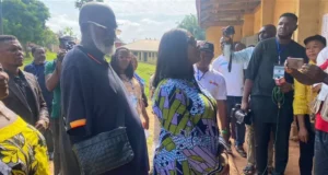 Imo Governorship: Labour Party Candidate, Sen. Achonu, Wife Casts Their Votes