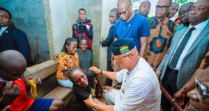 Junior Pope: Akwa-Ibom Gov Visits Family Of Late Makeup Artist, Abigael Frederick, Extends Job, Educational Aid To Siblings