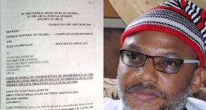 Court Warns DSS Boss Of Imprisonment For Defying Order On Nnamdi Kanu’s Legal Rights