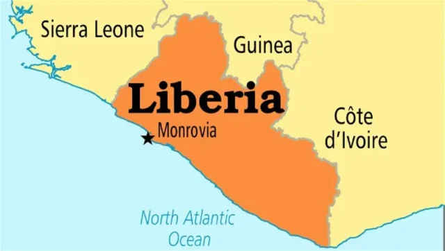 Liberia-map