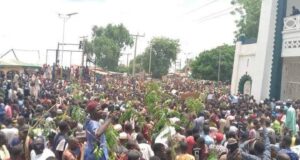 #EndBadGovernance Protesters Storm Daura, Buhari’s Hometown
