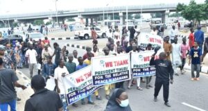 Just In: Confusion As Rival Groups Take Over Protest In Adamawa