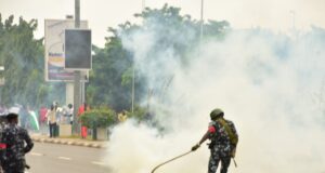 Day 3: Gunfire,Tear Gas As Police Disperse #EndBadGovernance Protesters In Abuja