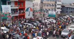 Wike-Fubara Rift: Protest Hits PDP Secretariat Over Rivers Council Election