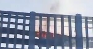 Lagos Blue Line Track Gutted By Fire