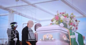 Tinubu’s Wife, Obasanjo, Jonathan, Akpabio, Other Dignitaries Attend Akwa-Ibom First Lady’s Funeral