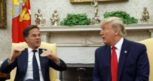 NATO Secretary General, Trump In Talks Over Global Security