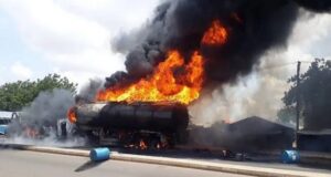 VIDEO: Over 15 People Burnt Beyond Recognition In Enugu Tanker Explosion