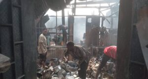 Residents In Shock As Devastating Fire Ravages Abuja Estate Market
