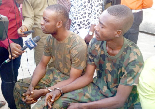 2-fake-soldiers-6-‘one-chance-suspects-terrorising-abuja-arrested