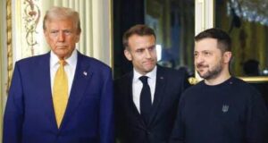 Peace Talk: Ukrainian President, Zelensky Shares Positive Outlook After Tri-Nation Meeting With Trump, Macron