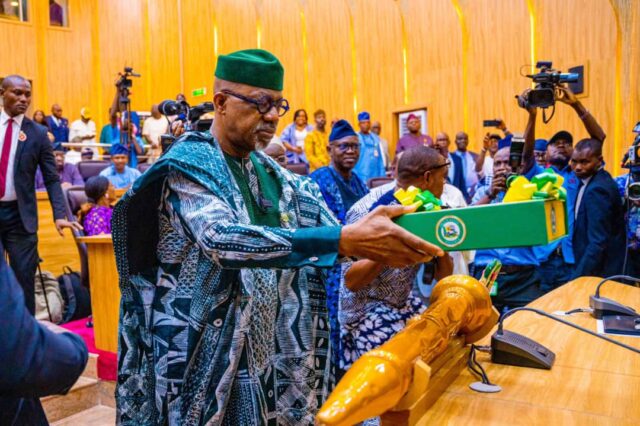 Ogun-State-Governor-Prince-Dapo-Abiodun-presenting-the-2025-Appropriation-Bill-to-members-of-the-state-House-of-Assembly-on-Wednesday