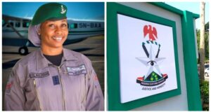 BREAKING: Nigeria Customs Welcomes First Female Pilot