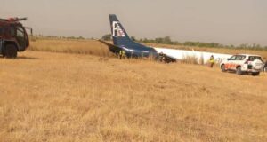 Casualties As Cargo Plane Makes Emergency Landing In Abuja Over Gear Failure, Runway Closed
