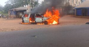 Anambra: Two Injured, Vehicles Destroyed In Foiled Checkpoint Attack