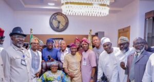 VIDEO: Mojisola Officially Moves Into Speaker’s Office Amid Cheers From Lagos Assembly Members