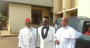 Chris Ngige, Andy Uba Reconcile At Ezenwankwo’s Tripartite Celebration