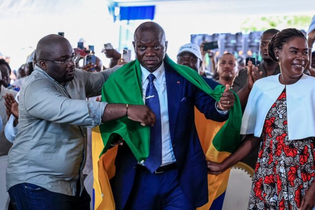 GABON-POLITICS-ELECTION