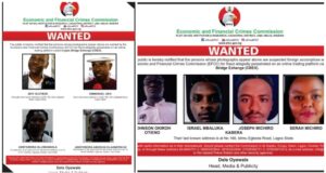 EFCC Declares Eight Individuals Involved In CBEX Fraud Wanted
