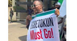 Sowore Leads Protest To Police Headquarters, Demands Removal Of IGP Egbetokun Over ‘Illegal Tenure Extension’