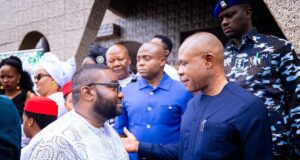 Governor Mbah Pays Last Respects As Ex-Minister, Dubem Onyia Is Laid To Rest