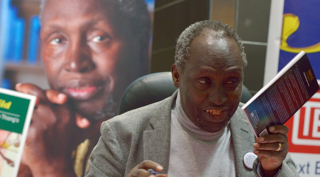 Kenyan-author-Ngugi-wa-Thiongo