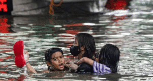 Floods Displace Thousands, Two Missing After Typhoon Wipha Hits Philippines