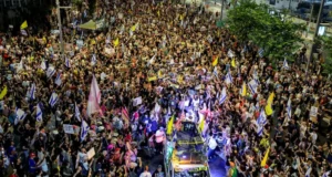 Mass Protests Erupt In Tel Aviv Over Israel’s Decision To Expand Military Operations In Gaza