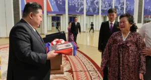 Kim Jong Un Meets Families Of North Korean Soldiers Killed In Ukraine