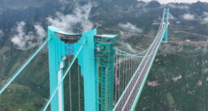 China Opens World’s Highest Bridge In Guizhou Province