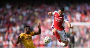 EPL: Arsenal Secure Convincing 3-0 Victory Over Nottingham Forest
