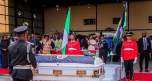 Police Honour Late IGP Solomon Arase As Body Departs Abuja For Edo
