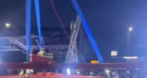 Drama As Hilda Baci’s Giant Jollof Pot Collapses During Guinness World Record Attempt