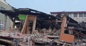 Many Trapped As Two-Storey Building Collapses In Lagos