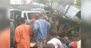 One Feared Dead As Bus Crashes Into Shop In Enugu