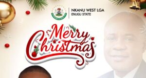Christmas: Enugu Council Chairman Felicitates With Christians, Reaffirms Commitment To Peace, Development