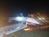 BREAKING: Four Hospitalised As Aircraft Crash-Lands, Somersaults At Owerri Airport
