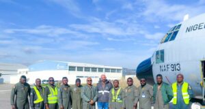 NAF C-130 Lands In Portugal After Release From Burkina Faso Detention