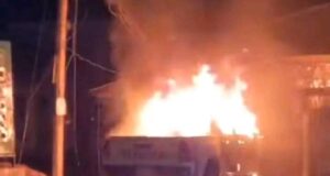 Two Policemen Feared Dead As Gunmen Burn Patrol Vehicle In Enugu