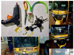 Enugu Police Bust Armed Robbery, One-Chance Syndicate, Arrest Five, Recover Stolen Tricycles, Imitation Gun