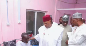 VP Shettima, Gov. Zulum Visit Victims Of Maiduguri Mosque Bombing