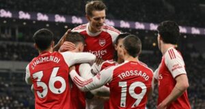 EPL: Arsenal Edge Everton To Stay Top As Man City, Liverpool Claim Wins