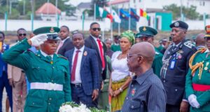 Governor Otti Pays Tribute To Fallen Heroes, Reaffirms Support For Armed Forces