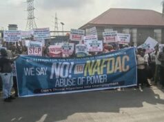 Protesters Storm NAFDAC Office Over Planned Clampdown On Sachet Alcohol