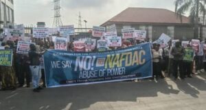 Protesters Storm NAFDAC Office Over Planned Clampdown On Sachet Alcohol