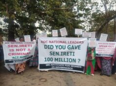 Protesters Storm ADC Secretariat Over N100M Election Funding Allegation