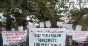 Protesters Storm ADC Secretariat Over N100M Election Funding Allegation
